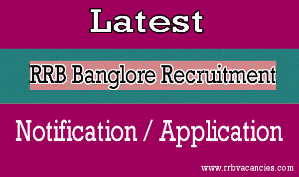 RRB Banglore ALP Recruitment
