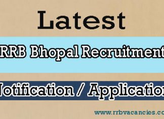 RRB Bhopal ALP Recruitment