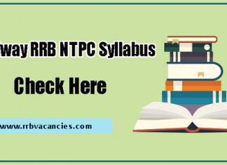 Railway RRB NTPC 2nd Stage Mains Syllabus