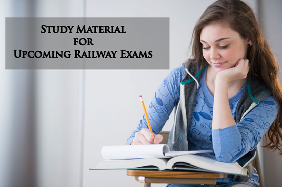 Study Material for Upcoming Railway Exams