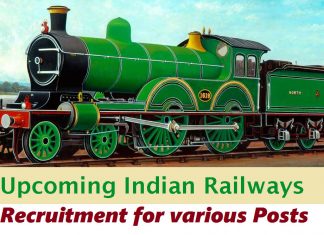 Upcoming Railway RRB Recruitment