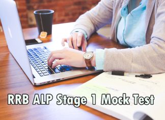 RRB ALP Stage 1 Mock Test
