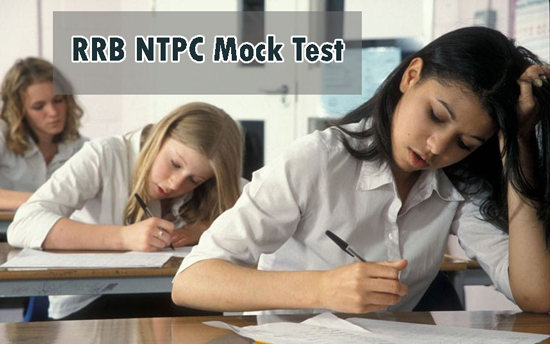 RRB NTPC Stage 1 Mock Test