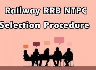 Railway RRB NTPC Selection Process