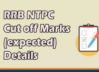 RRB NTPC Cut off Marks