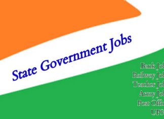 State Wise Government Jobs