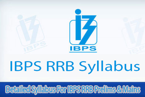 Detailed IBPS RRB Syllabus