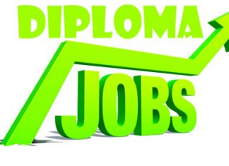 Diploma Govt Jobs 2019