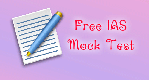 IAS Free Mock Test