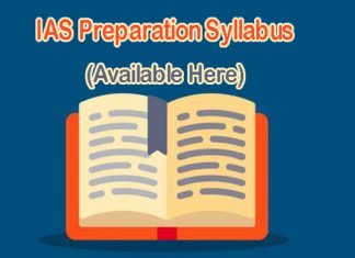IAS Preparation Syllabus