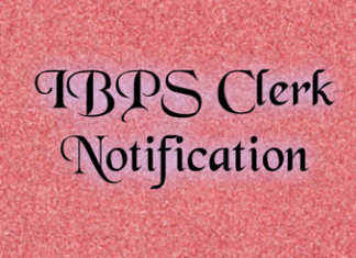 IBPS Clerk Notification