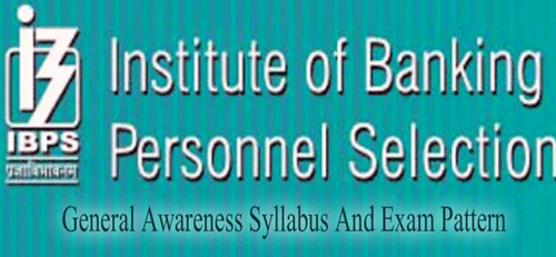 IBPS General Awareness Syllabus