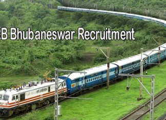 RRB Bhubaneswar Recruitment