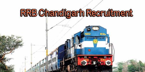RRB Chandigarh Recruitment