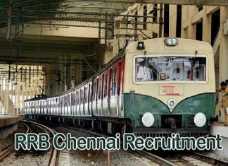 RRB Chennai Recruitment