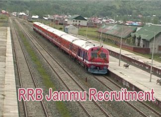 RRB Jammu Recruitment