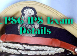 UPSC IPS Exam Details