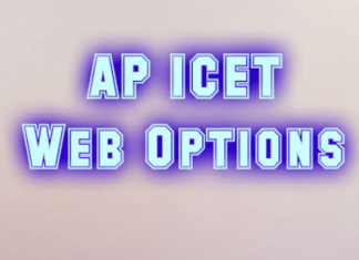AP ICET Web Options