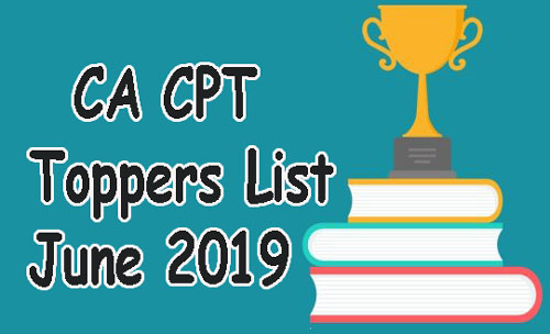 CA CPT Toppers List 