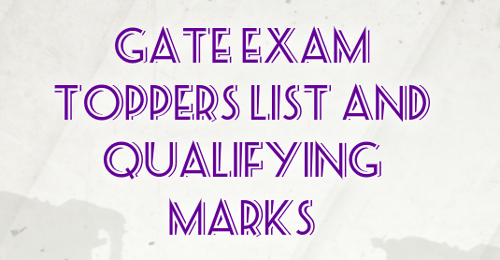 GATE Exam Toppers