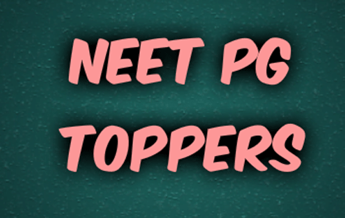 NEET PG Toppers