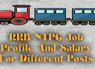 RRB NTPC Job Profile