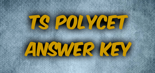 TS Polycet Answer Key