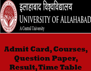 Allahabad University Time Table
