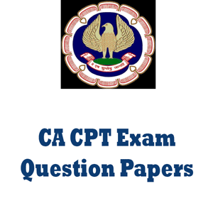 CA CPT Question Papers