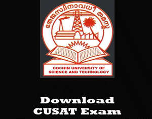 CUSAT Question Papers