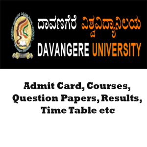 Davangere University Time Table