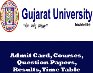 Gujarat University Time Table
