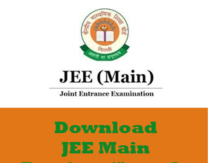 JEE Main Question Papers