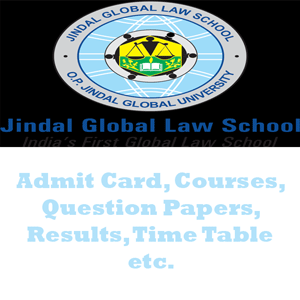 Jindal Global Law School Time Table