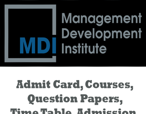 Management Development Institute Question Papers
