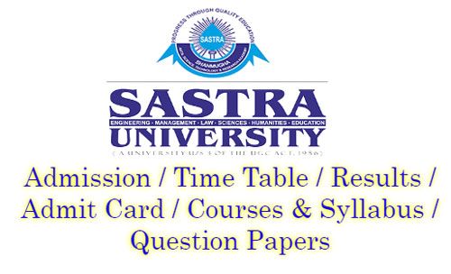 SASTRA University 