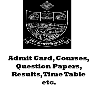 Sri Venkateswara University Time Table