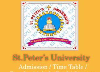 St Peters University