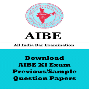 AIBE XI Question Papers