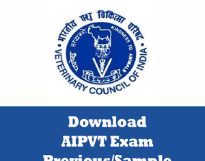 AIPVT Question Papers