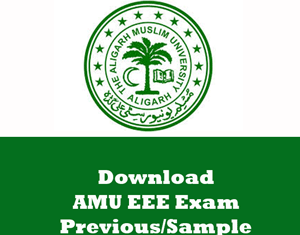 AMU EEE Question Papers