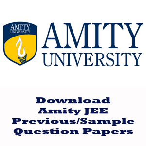Amity JEE Question Papers