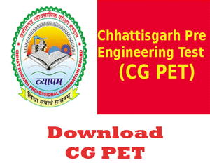CGPET Question Papers