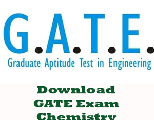GATE Chemistry Question Papers