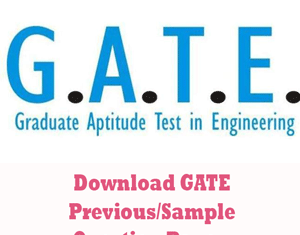 GATE Question Papers