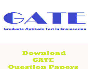GATE Question Papers 2016