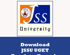 JSSU UGET Question Papers
