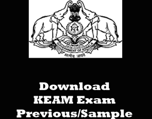 KEAM Question Papers