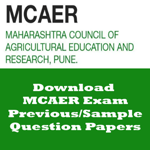 MCAER Question Papers