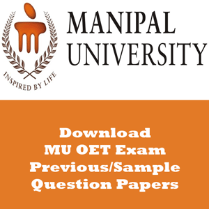 MU OET Question Papers